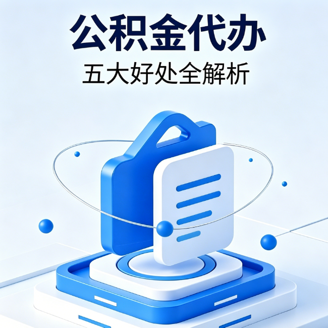 顺义公积金代办到底值不值？这5大好处让你少走弯路
